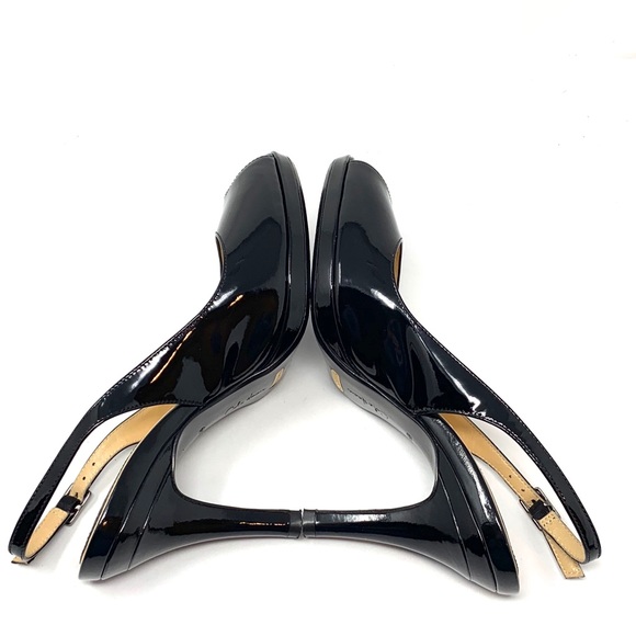 Cole Haan Nike Air Carma Black Slingback Pumps - Picture 5 of 8